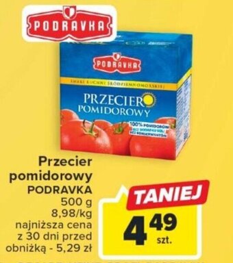 Carrefour Przecier pomidorowy PODRAVKA 500 g oferta