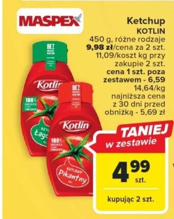 Carrefour Ketchup KOTLIN 450 g oferta