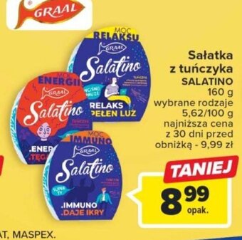 Carrefour Sałatka z tuńczyka SALATINO 160 g oferta