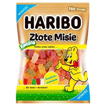 MOKPOL Haribo złote misie żelki o smaku owocowym kwaśne 85 g oferta