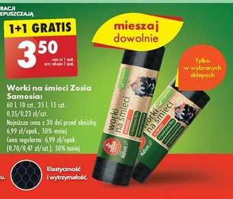 Biedronka Worki na śmieci oferta