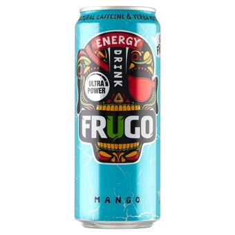 Biedronka Frugo energy mango gazowany napój energetyzujący 330 ml oferta