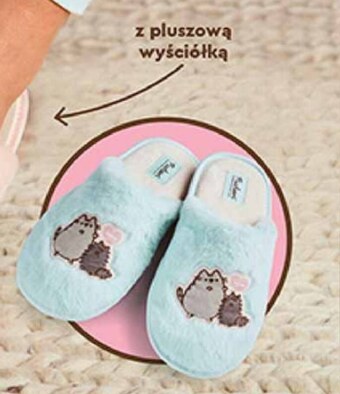 Biedronka Kapcie pusheen oferta