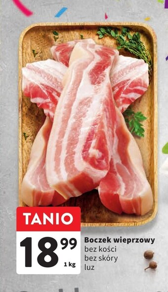 Intermarche Boczek wieprzowy oferta