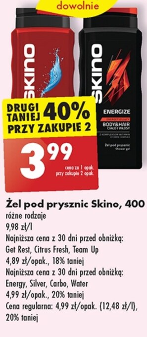 Biedronka Żel pod prysznic oferta