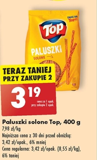 Biedronka Paluszki oferta