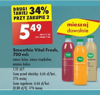 Biedronka Smoothie oferta