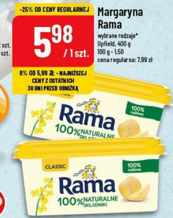 Polomarket Margaryna Rama 400 g oferta