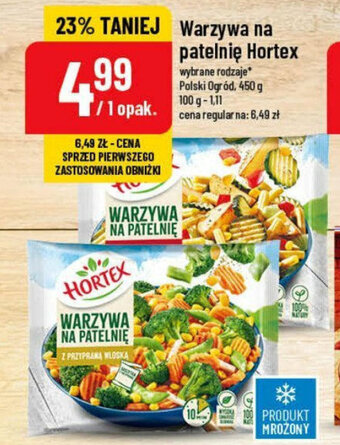 Polomarket Warzywa na patelnię Hortex Polski Ogród 450 g oferta