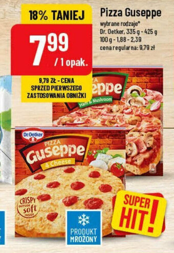 Polomarket Pizza Guseppe Dr. Oetker, 335 g - 425 g oferta