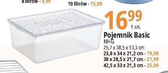 E.Leclerc Pojemnik basic 38 x 28.5 x 21.7 cm oferta