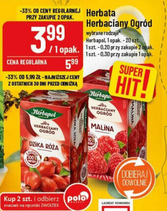 Polomarket Herbata Herbaciany Ogród Herbapol 20 szt. oferta