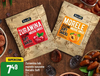 Polomarket Żurawina lub morele suszone Bacalis Soft 150g oferta