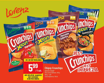 Polomarket Chipsy Crunchips The Lorenz Bahlsen, 140 g oferta