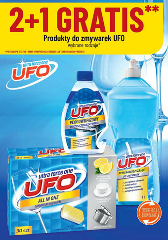 Polomarket Produkty do zmywarek UFO oferta