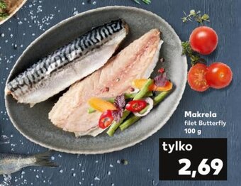 Kaufland Makrela filet Butterfly 100 g oferta
