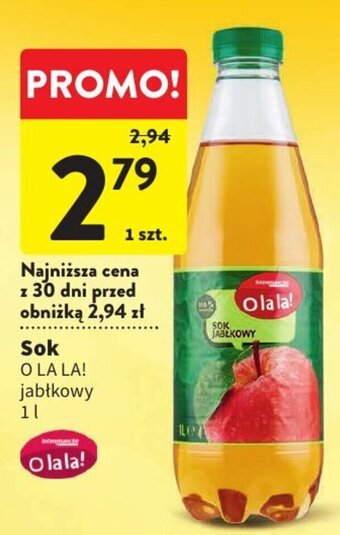 Intermarche Sok O LA LA! 1 l oferta