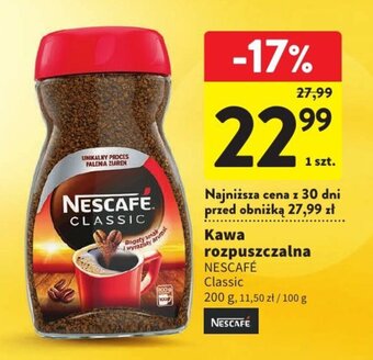 Intermarche Kawa rozpuszczalna NESCAFÉ 200 g oferta