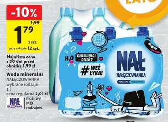 Intermarche Woda mineralna NAŁĘCZOWIANKA 1 l oferta