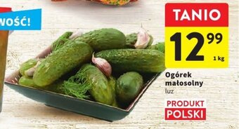Intermarche Ogórek małosolny luz 1 kg oferta