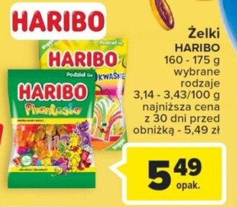 Carrefour Żelki HARIBO 160 - 175 g oferta