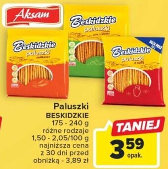 Carrefour Paluszki BESKIDZKIE 175 - 240 g oferta