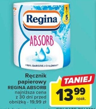 Carrefour Ręcznik papierowy REGINA ABSORB oferta