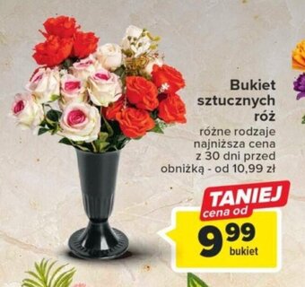 Carrefour Bukiet sztucznych róż oferta