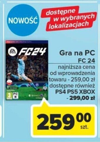 Carrefour Gra na PC FC 24 oferta