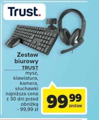 Carrefour Zestaw biurowy TRUST oferta