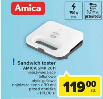 Carrefour Sandwich toster AMICA SMK 2011 oferta