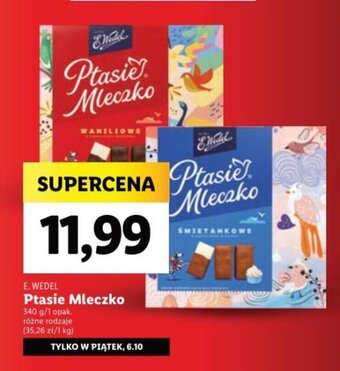 Lidl Ptasie Mleczko 340 g oferta