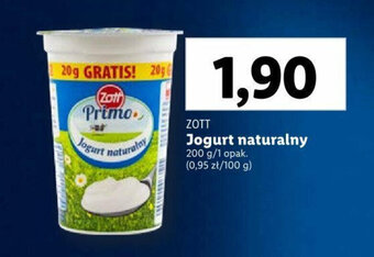 Lidl Jogurt naturalny 200 g oferta