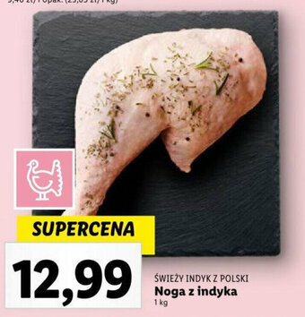 Lidl Noga z indyka 1 kg oferta