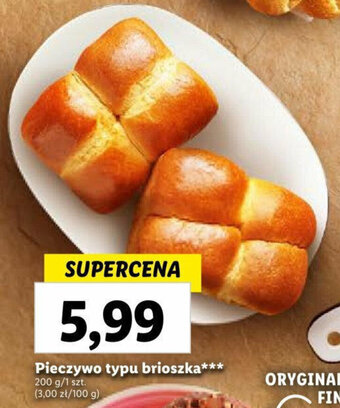 Lidl Pieczywo typu brioszka 200 g oferta
