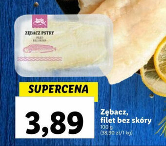 Lidl Zębacz, filet bez skóry 100 g oferta
