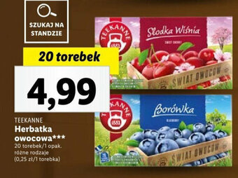 Lidl Herbatka owocowa oferta