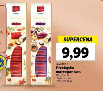 Lidl Przekąska marcepanowa 125 g/1 opak. oferta