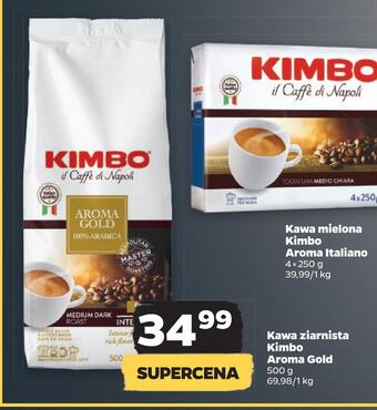 Netto Kawa ziarnista kimbo aroma gold oferta