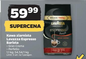 Netto Kawa ziarnista lavazza espresso barista oferta