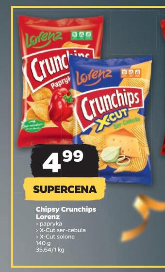 Netto Chipsy crunchips lorenz oferta