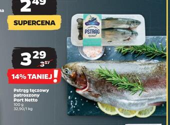 Netto Pstrąg tęczowy patroszony port netto oferta