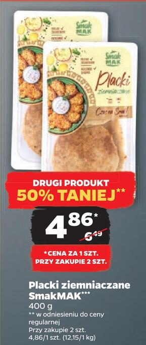 Netto Placki ziemniaczane smakmak oferta