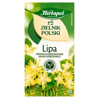 Chata Polska Herbapol zielnik polski herbatka ziołowa lipa 30 g (20 x 1,5 g) oferta