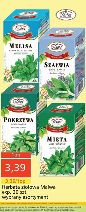 Społem Herbata ziołowa oferta