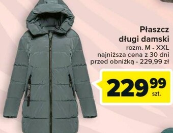 Carrefour Płaszcz damski oferta
