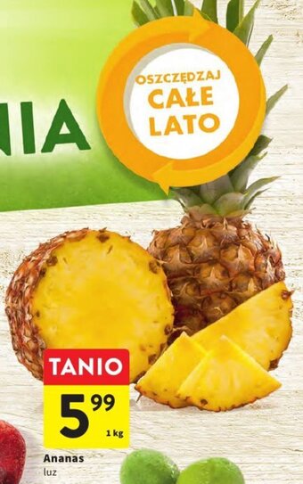 Intermarche Ananas 1kg oferta