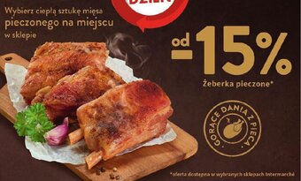 Intermarche Żeberka pieczone oferta