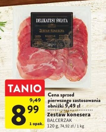Intermarche Zestaw konesera BALCERZAK 120g oferta