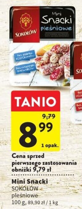Intermarche Mini Snacki SOKOŁÓW 100g oferta